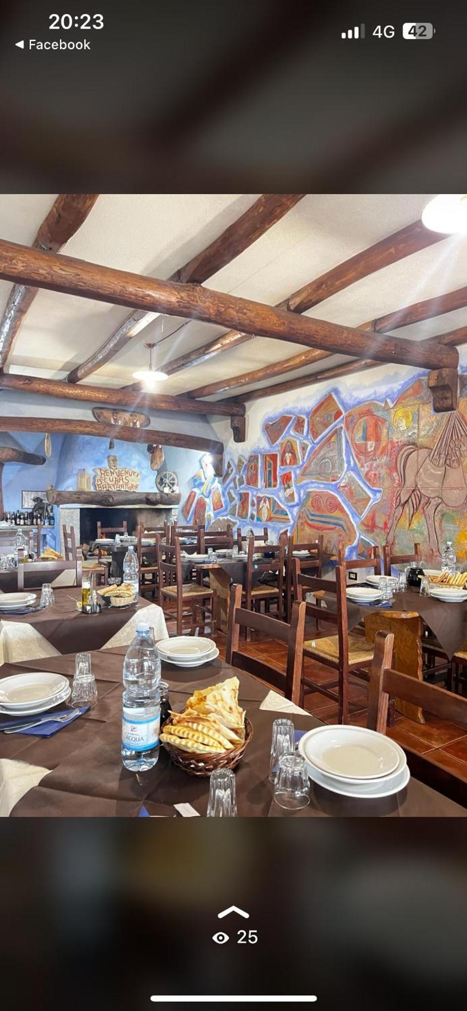 Bed and Breakfast Is Cubas Desulo Esterno foto